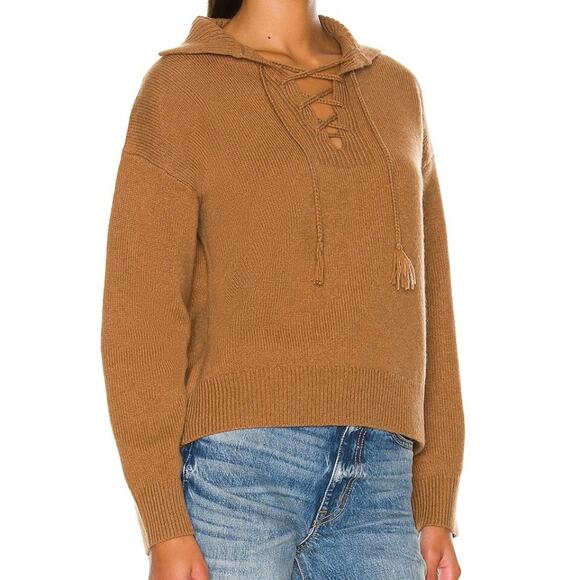 Nili Lotan Gloria Wool Sweater in Cognac - Picture 12 of 13